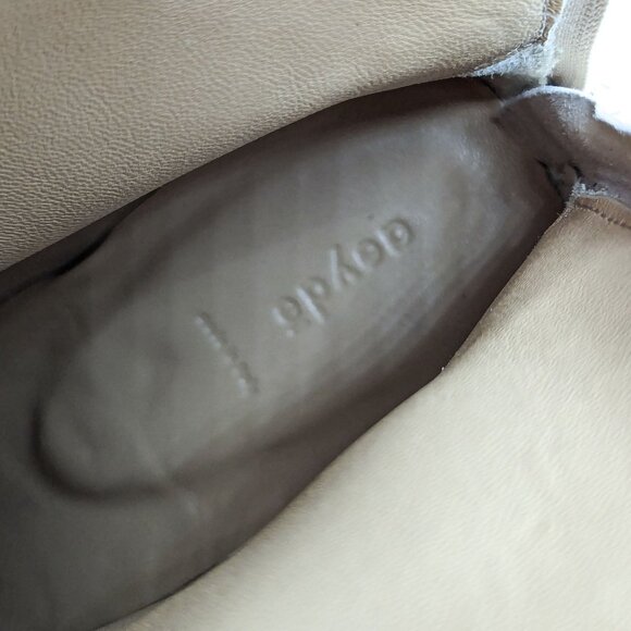 Aeyde Women Molly Paneled Smooth Ivory Leather Croc Print Ankle Boots 11US EUR41 - Picture 12 of 12